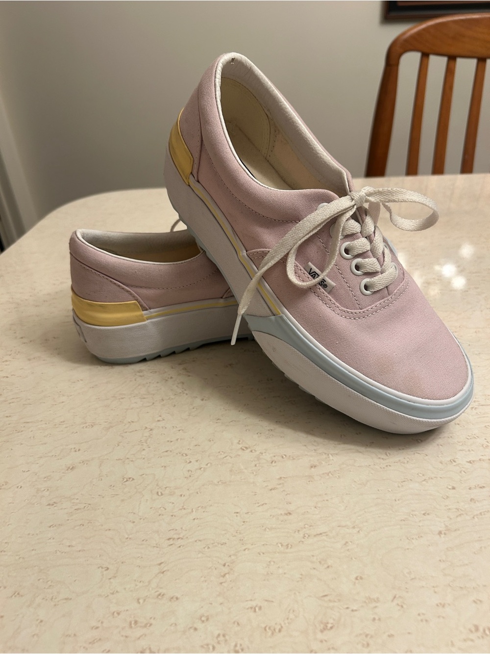 Vans Women's Era Stacked chunky pastel sneakers - Picture 2 of 6
